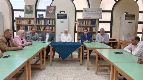 مديرة التعليم ببني سويف تتابع سير العملية الانتخابية لمجلس النواب