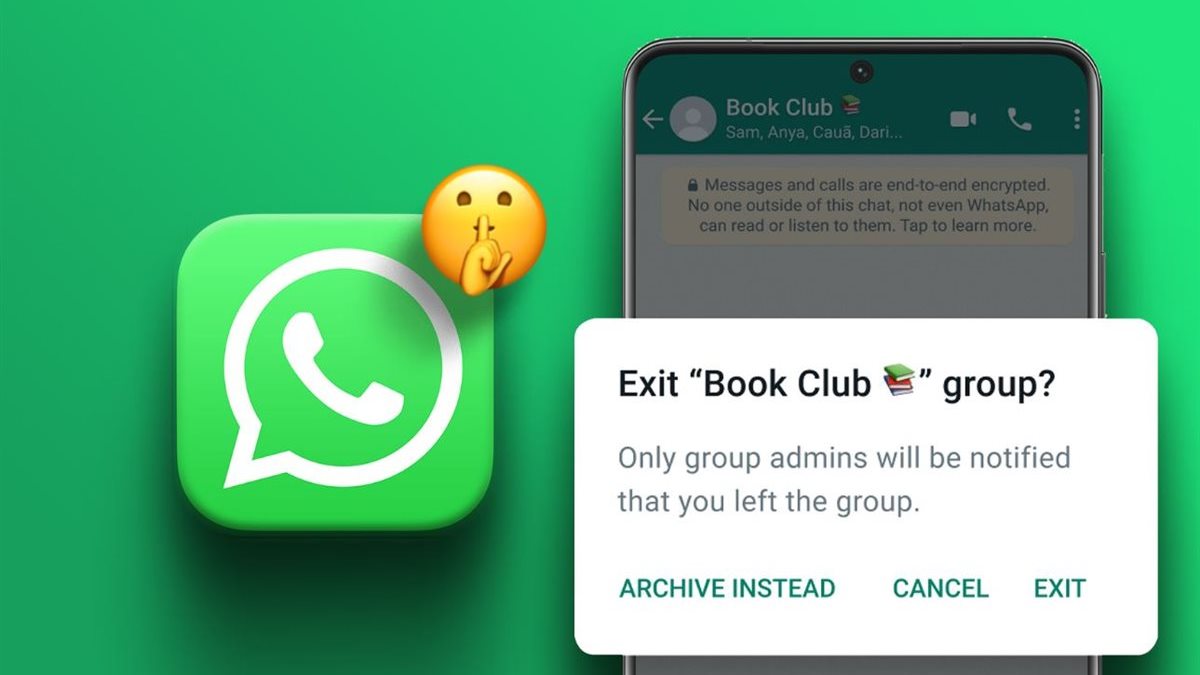 وداعا للإحراج.. طريقة سحرية للخروج من جروبات واتساب بدون ما حد يلاحظ