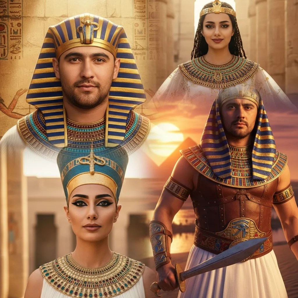 14 برومبت جاهز لترند الزي الفرعوني المصري بالذكاء الاصطناعي