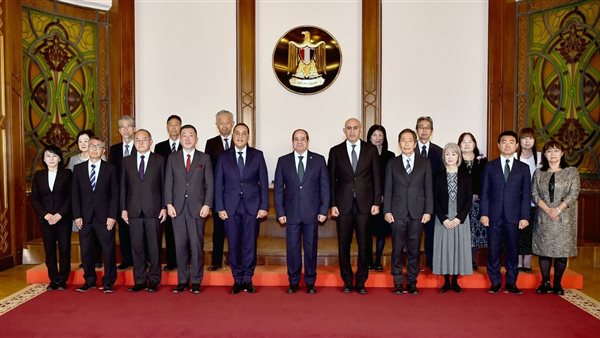 الخبراء اليابانيون يتعهدوا للرئيس السيسي بترسيخ أسس النظام التعليمي في مصر