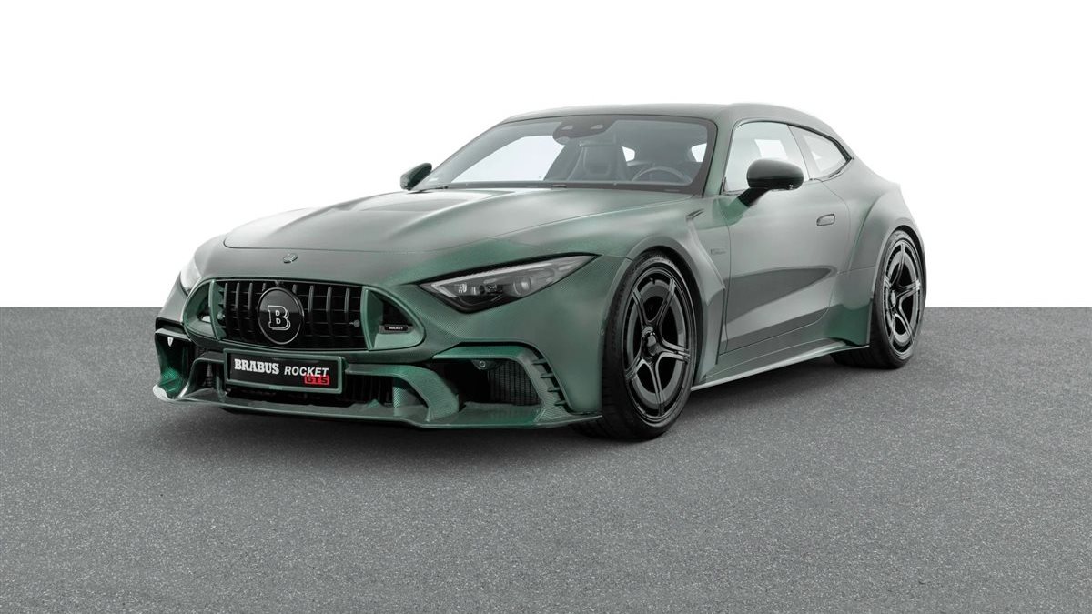 برابوس تتحدى السيارات الخارقة بـRocket GTS Mean Green الهجينة بقوة 1000 حصان.. صور