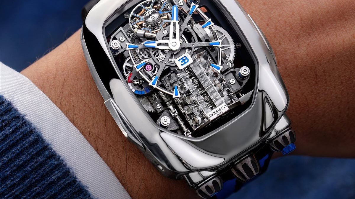 ساعة بوغاتي شيرون توربيون تحفة ميكانيكية مستوحاة من محرك W16 الأسطوري