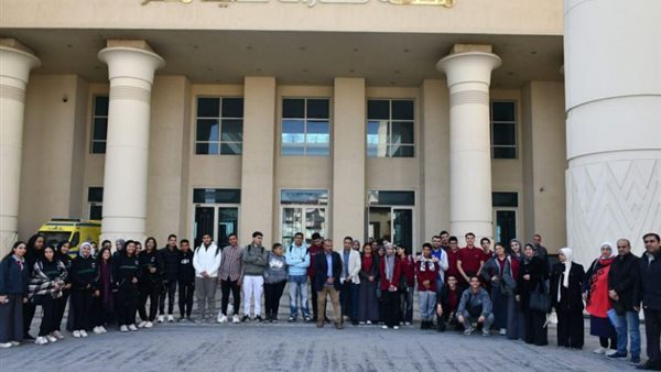 سكك حديد مصر ووزارة التعليم تنفذان جولة تعريفية لطلاب المدارس بمحطة بشتيل