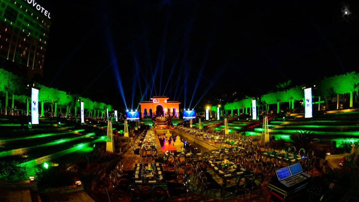 وزراء المتوسط يجتمعون بالقاهرة في احتفالية كبرى تعيد لحديقة الأندلس للحياة مجددًا