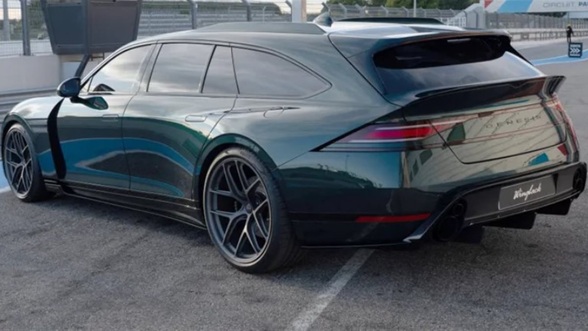 "جينيسيس" تستعد لإنتاج سيارة واغن فاخرة مع جناح خلفي: الدوافع والمواصفات التي تميزها"|صور