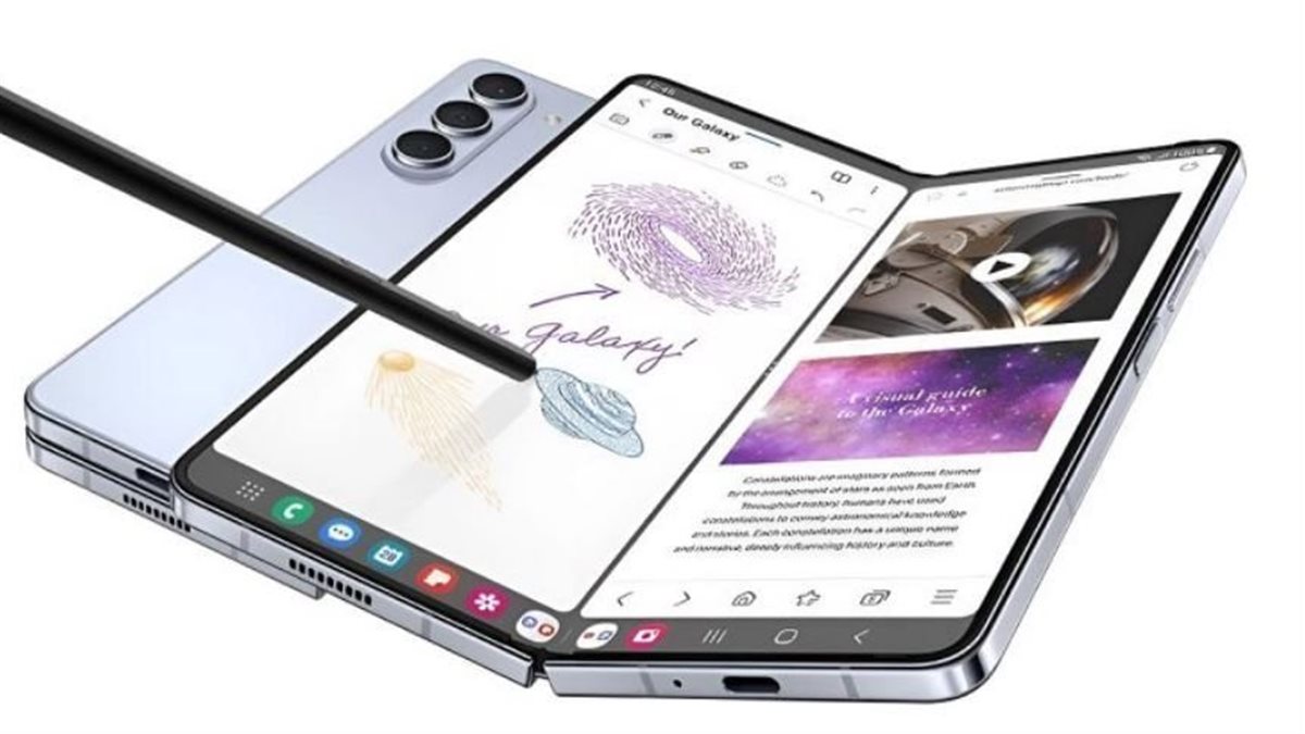 شبيه الآيفون.. سامسونج تُعلن عن هاتفها القابل للطي