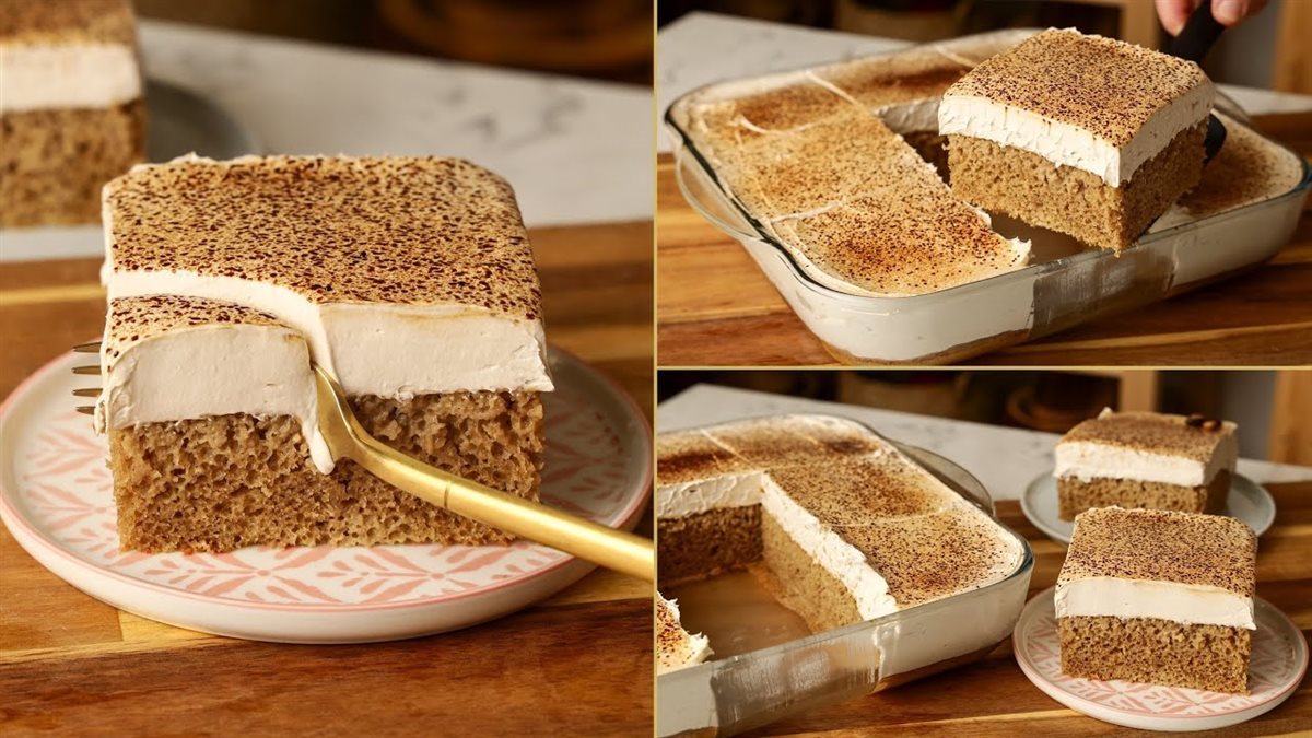 طريقة تحضير كيكة القهوة الهشة.. وصفة سهلة ولذيذة