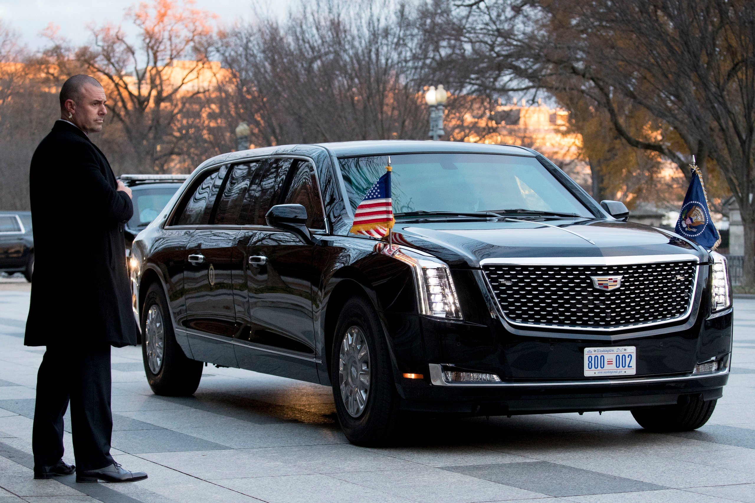 How does Trump's US$1.5 million Cadillac, 'the Beast', stack up against  Putin's new Russian limo? | South China Morning Post
