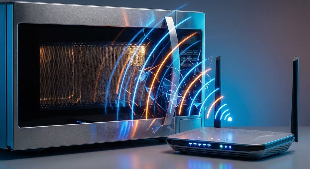 مقبرة الإشارة.. 5 أعداء خفية في منزلك تقتل إشارة الراوتر احذر وضع الجهاز بجوارها