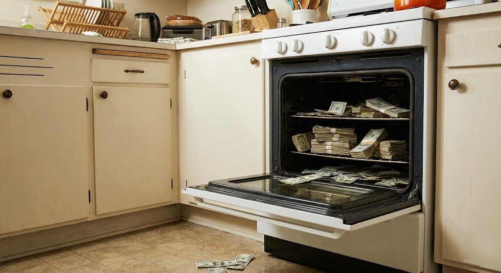 سرقت تحويشة العمر من «فرن البوتاجاز».. اعترافات المتهمة بسرقة مليون جنيه من زوجها