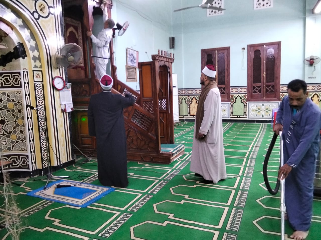 الأوقاف تكثف حملات نظافة المساجد استعدادًا للعشر الأواخر من رمضان
