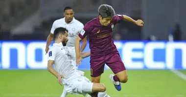 تعادل إيجابي يحسم الشوط الأول بين السد وفيسيل كوبي في ربع نهائي دوري أبطال آسيا للنخبة