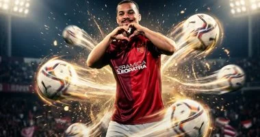 فخرى لاكاى الأكثر مساهمة تهديفيا في الدوري الممتاز بـ10 أهداف