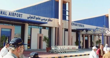 اليوم.. مطار مرسى علم الدولى يستقبل 40 رحلة طيران دولية ضمن 164 أسبوعية