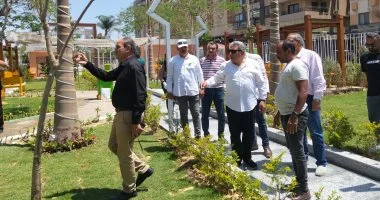 محافظ الدقهلية يتفقد حدائق حي غرب المنصورة ويوجه بتعزيز خدمة المواطنين