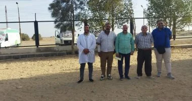 440 خدمة طبية ضمن قافلة مجانية بقرية بني خليفة ببنى سويف.. تفاصيل
