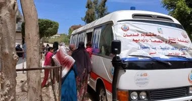 60 موقعا و12 عيادة متنقلة بحملة «مشوار الألف الذهبية يبدأ بخطوة» بالإسكندرية