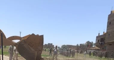 إزالة 31 حالة تعد على الأراضى الزراعية وأملاك الدولة بمركزى قوص وقنا