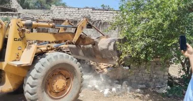 إزالة 44 حالة تعدٍ ومخالفة بناء على 6 آلاف متر خلال إجازة العيد بالقليوبية