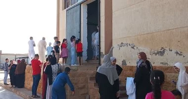 إقبال كبير من المواطنين على المجزر الآلى فى أول أيام عيد الأضحى بجنوب سيناء