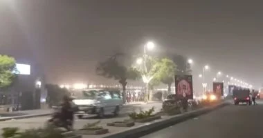 إيقاف الملاحة النهرية بسبب التقلبات الجوية فى أسوان
