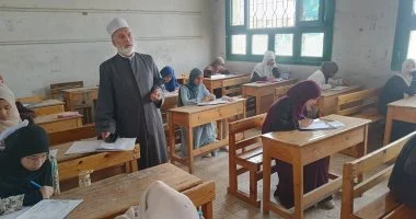 اختتام امتحانات الشهادتين الابتدائية والإعدادية بمعاهد سوهاج الأزهرية