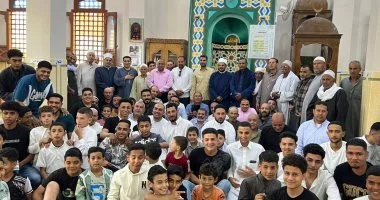 افتتاح المسجد الكبير بقرية منشية قبريط بفوه ومقارئ للجمهور بمساجد كفر الشيخ
