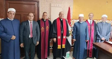 الكنيسة الإنجيلية تقدّم التهنئة لمدير أوقاف الإسماعيلية بمناسبة عيد الأضحى