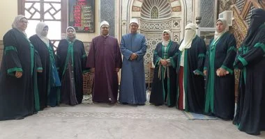 انطلاق فعاليات القافلة الدعوية للواعظات بمسجد العارف بالله فى سوهاج
