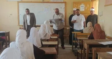 بدء امتحانات الصف الثالث الإعدادى بكفر الشيخ 4 يونيو