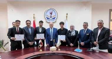 تتويج كلية الهندسة بلقب الموسم الأول من “عباقرة جامعة سوهاج الأهلية”