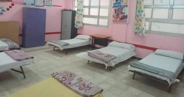 تجهيز 42 استراحة تضم 800 سرير لمراقبي امتحانات الدبلومات فى الشرقية