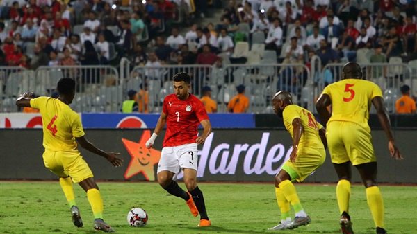 تريزيجيه يحرز هدف تقدم الأهلي في شباك المصري