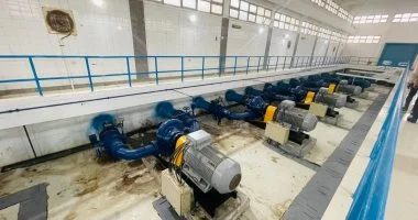 توسعات محطة مياه أشمنت فى بنى سويف تخدم 50 ألف مواطن