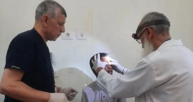 توقيع الكشف الطبي على 1402 مواطن ضمن قوافل حياة كريمة بجنوب سيناء