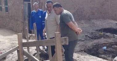 رئيس مدينة الشهداء: استمرار أعمال إصلاح خط الطرد بزاوية الناعورة