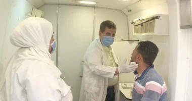 صحة المنيا: تقديم 1623 خدمة مجانية لأهالى قرية طرفا القبلية ضمن حياة كريمة