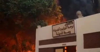 محافظ أسوان: السيطرة على حريق مخزن شرطة المرافق فى وقت قياسى