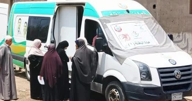 محافظ الدقهلية: 1272 مواطنا يستفيدون من القافلة الطبية بقرية الخليج بالمنصورة
