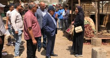 محافظ الدقهلية يتفقد سوق المجزر بالمنصورة ويوجه بسرعة تطويره ورفع كفاءته