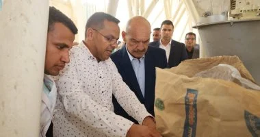محافظ السويس يتفقد مطاحن شرق الدلتا لمتابعة إضافة البريمكس على الدقيق