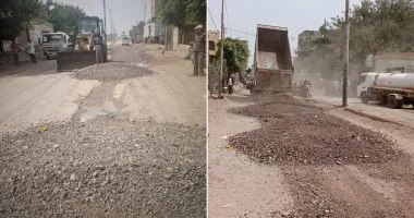 محافظ المنوفية يتابع أعمال الرصف والتطوير بمركز ومدينة أشمون