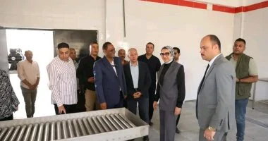 محافظ الوادي الجديد تتابع جاهزية مجزر الخارجة لاستقبال أضاحي المواطنين مجانا