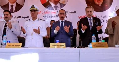 محافظ سوهاج يشهد صلح عائلتى أولاد الحاج مصطفى رجب وأولاد الحاج محمد إسماعيل