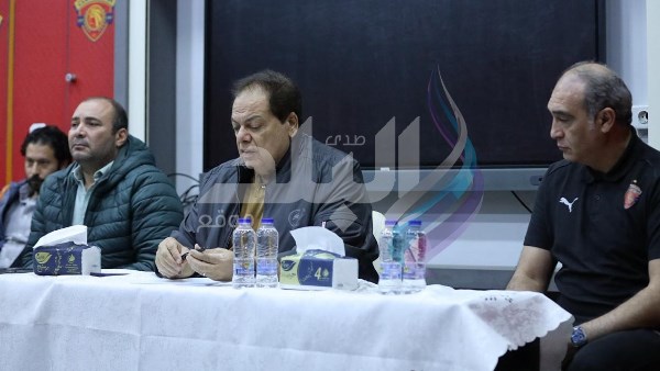 محمد أبو العينين يحفز لاعبي سيراميكا كليوباترا قبل مواجهة الزمالك: لا نلعب إلا للفوز