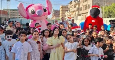 مراكز شباب كفر الشيخ ترسم الفرحة على وجوه روادها في رابع أيام العيد