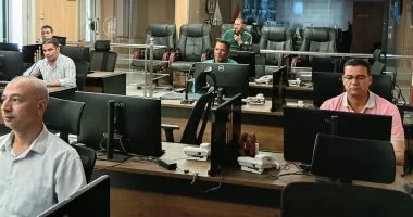 مركز السيطرة ببنى سويف يتابع انتظام أعمال الموجة 29 لإزالة التعديات