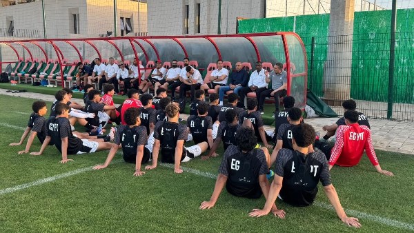 منتخب الناشئين يستأنف تدريباته استعدادًا لمواجهة تنزانيا بنصف نهائي أمم أفريقيا