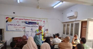 مياه سوهاج تطلق حملة لحث المواطنين بعدم إلقاء مخلفات الأضاحى بشبكات الصرف