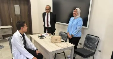 نائب رئيس جامعة الإسماعيلية الأهلية يتابع امتحانات كلية الطب